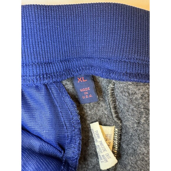 Vintage 90s Patagonia Gray Fleece Sweatpants Side Zipper Back Pocket Mens XL - Picture 5 of 12